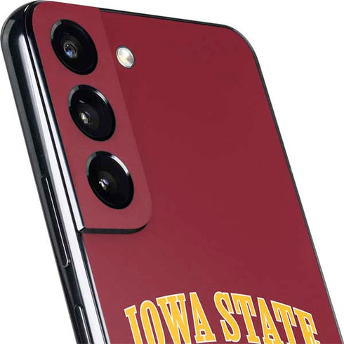 Iowa State University Collegiate Text Galaxy S22 Plus Skin